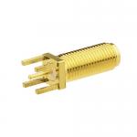 PCB Mount SMA Connector Straight (Jack,Female & Male ,50Ω) L17.68mm